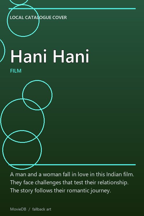 Hani Hani poster