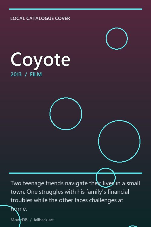 Coyote poster