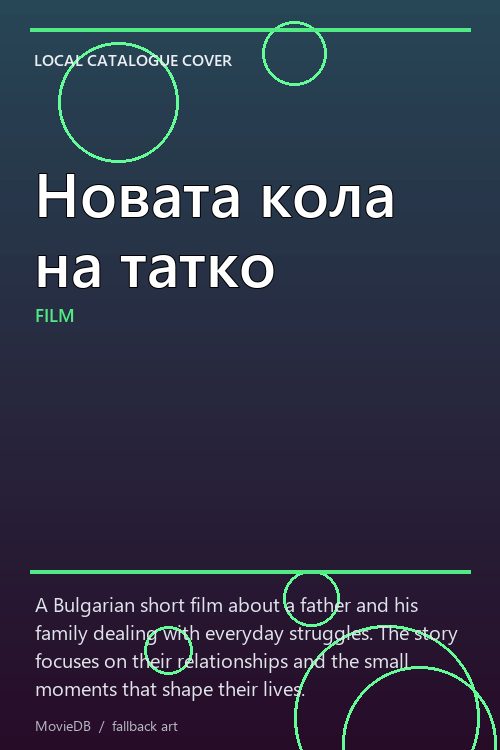Новата кола на татко poster