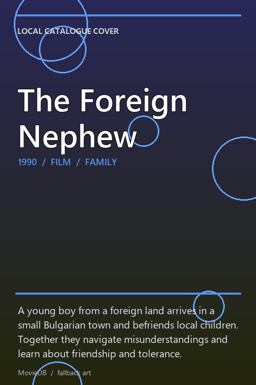 The Foreign Nephew poster