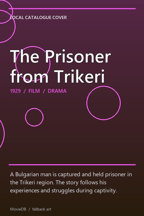The Prisoner from Trikeri poster