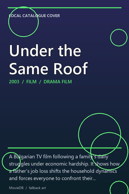 Under the Same Roof poster