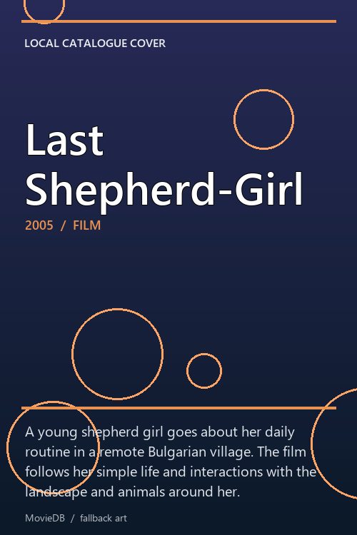 Last Shepherd-Girl poster