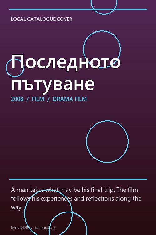Последното пътуване poster