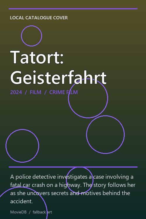 Tatort: Geisterfahrt poster