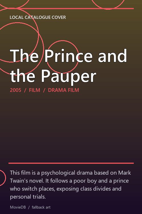 The Prince and the Pauper poster