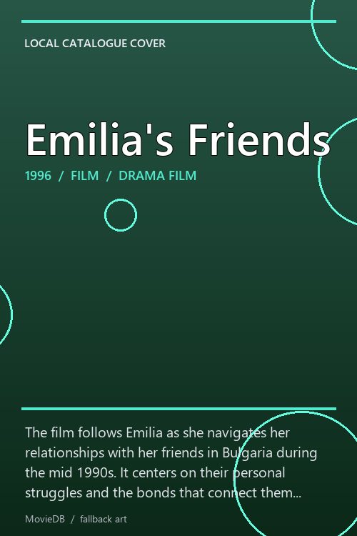 Emilia's Friends poster