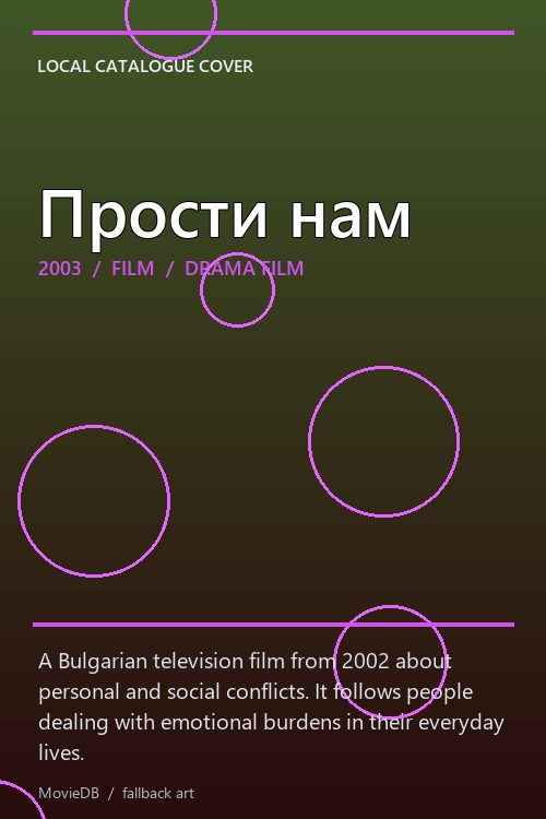 Прости нам poster