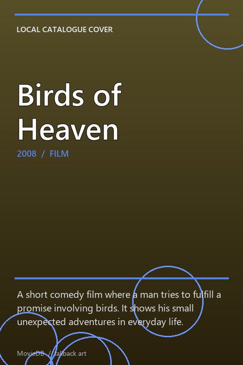 Birds of Heaven poster