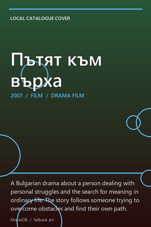 Пътят към върха poster