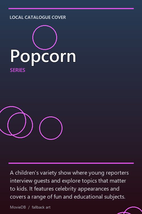Popcorn poster
