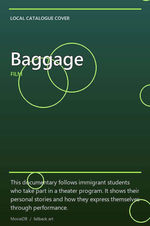 Baggage poster