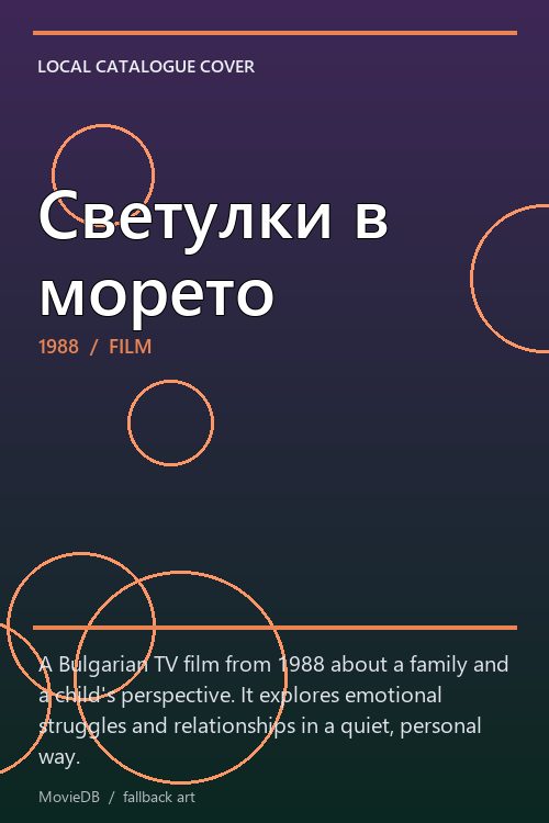 Светулки в морето poster