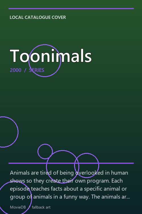 Toonimals poster