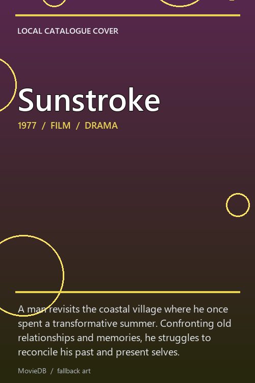 Sunstroke poster