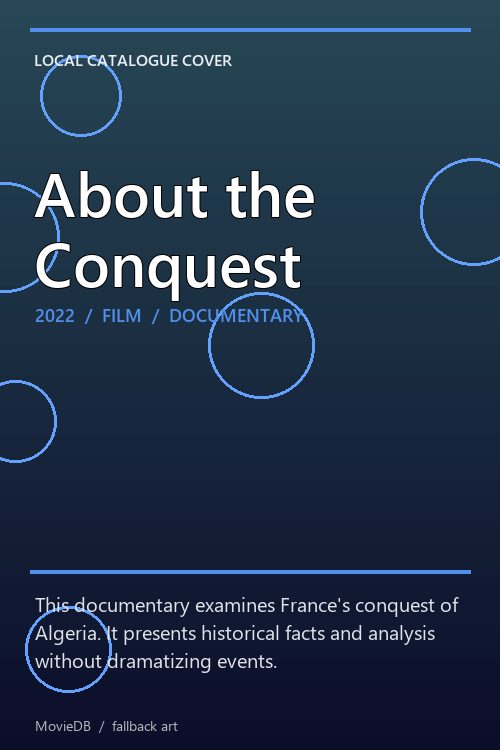 About the Conquest poster