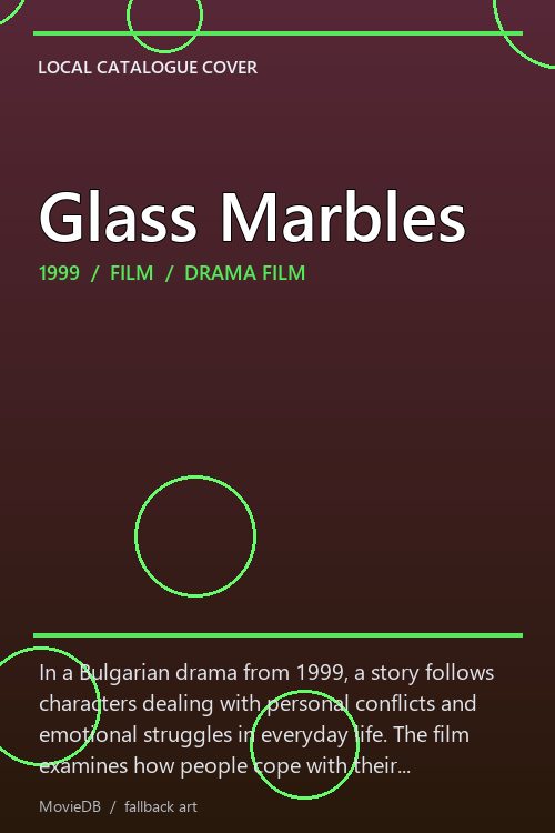 Glass Marbles poster