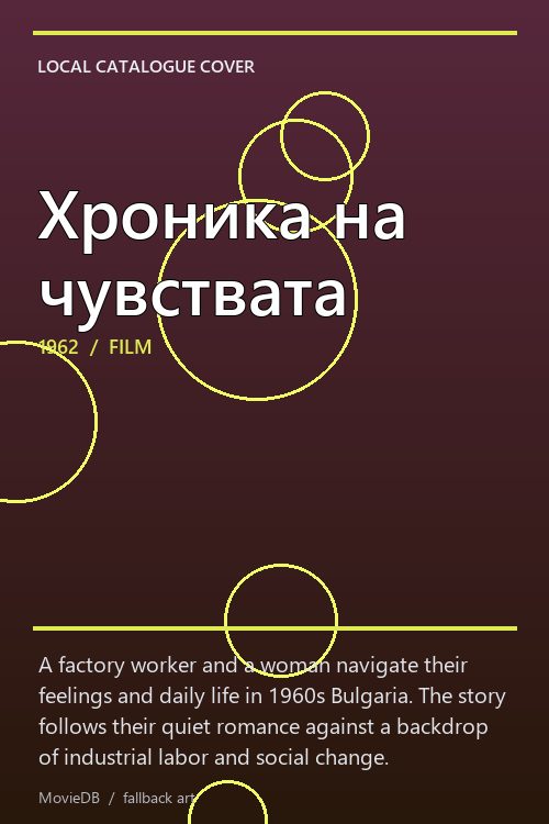 Хроника на чувствата poster