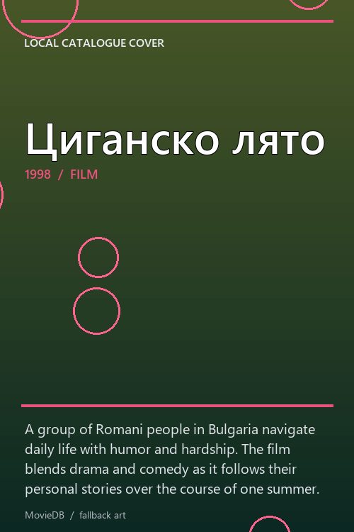 Циганско лято poster