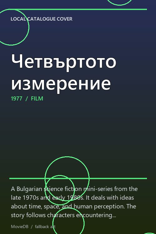 Четвъртото измерение poster