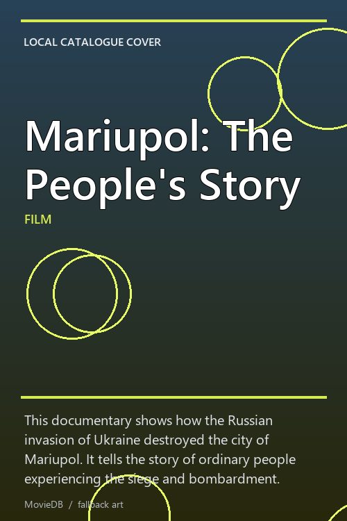 Mariupol: The People's Story poster