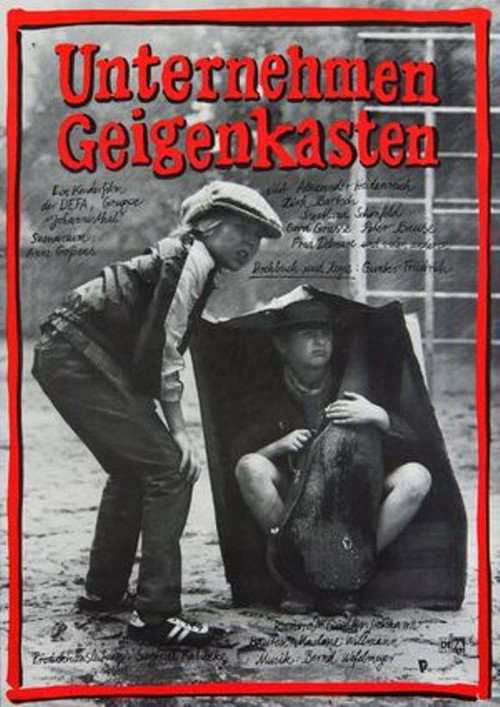 Unternehmen Geigenkasten poster