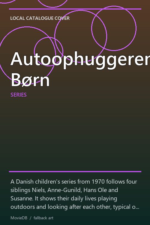 Autoophuggerens Børn poster