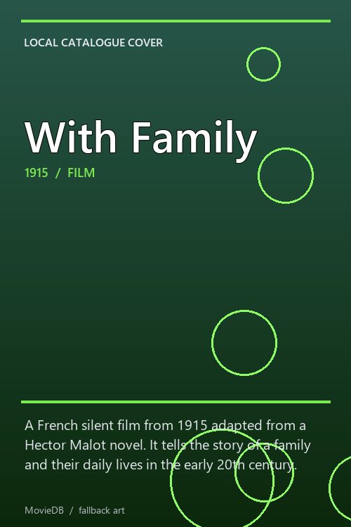 With Family poster
