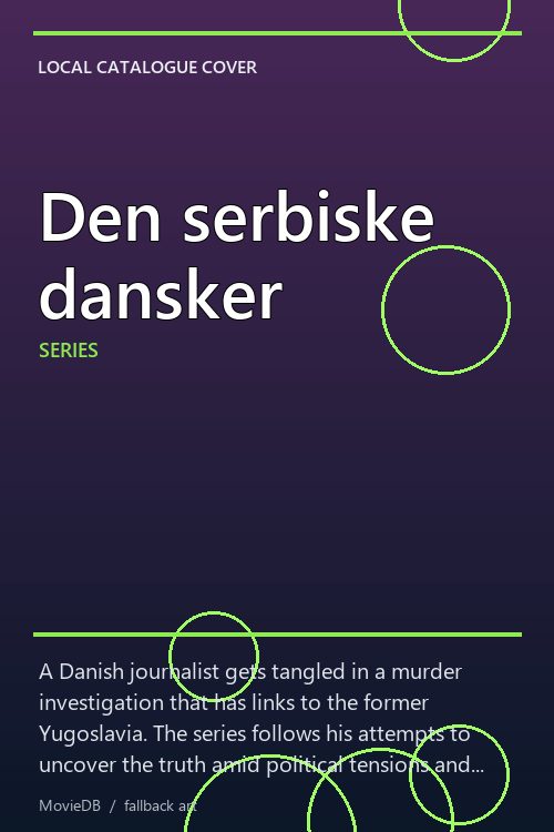 Den serbiske dansker poster