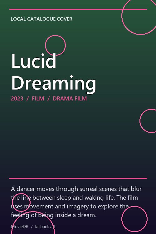 Lucid Dreaming poster