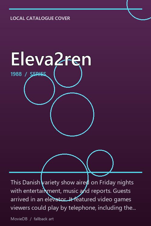 Eleva2ren poster
