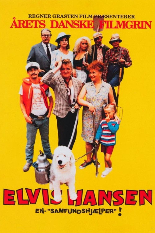 Elvis Hansen - en samfundshjælper poster