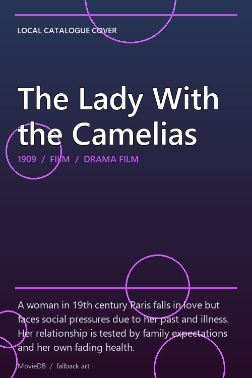 The Lady With the Camelias poster