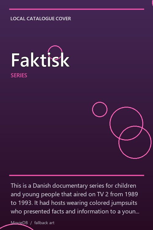 Faktisk poster