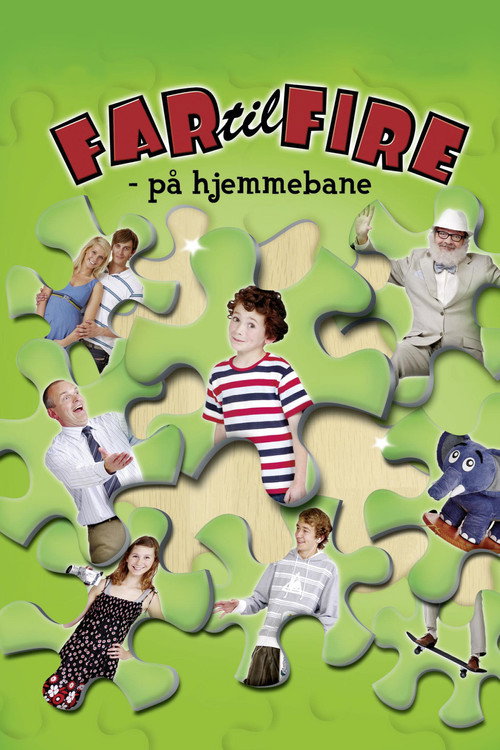 Far til Fire - På Hjemmebane poster