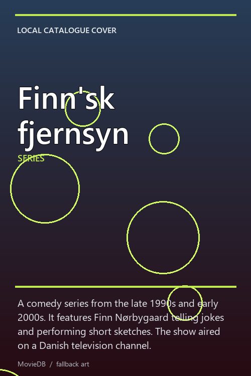 Finn'sk fjernsyn poster