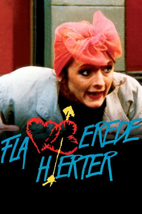 Flamberede hjerter poster