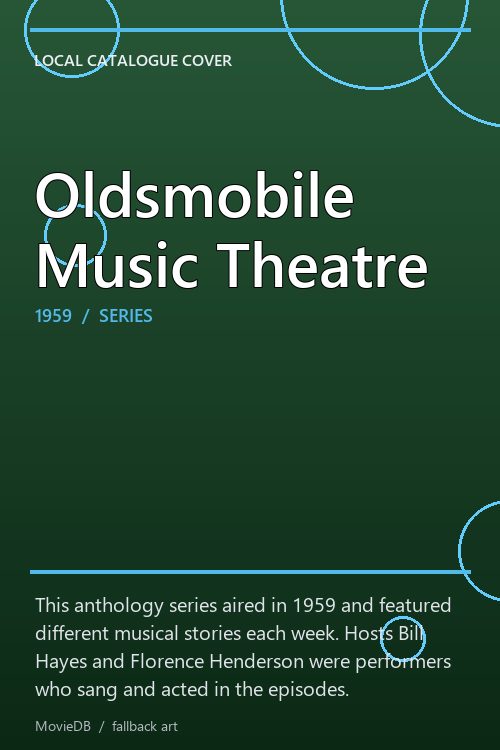 Oldsmobile Music Theatre poster