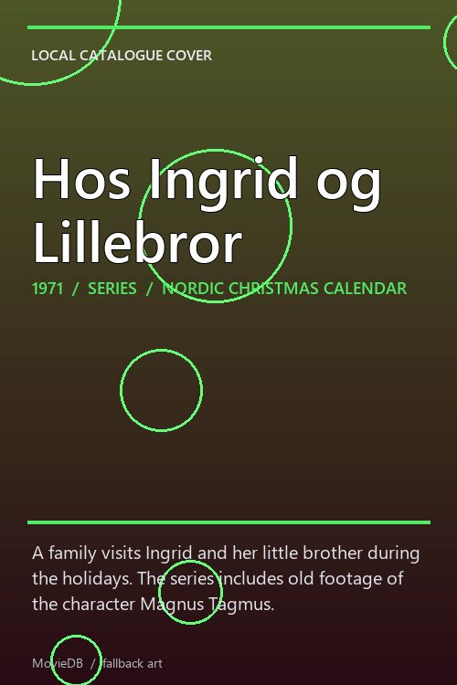 Hos Ingrid og Lillebror poster