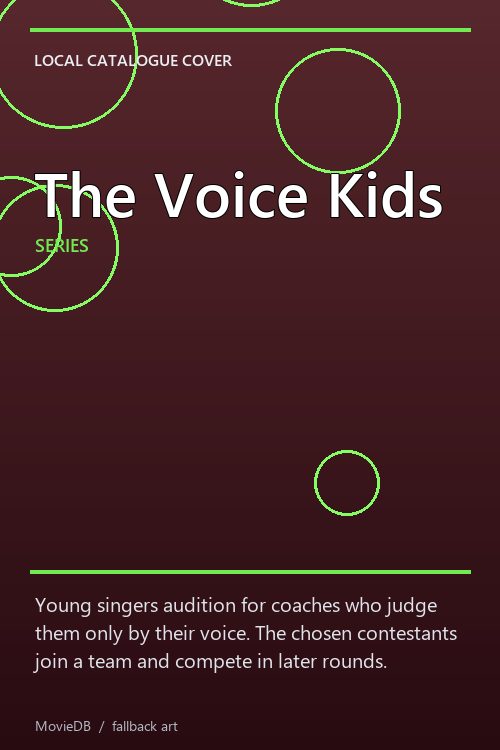 The Voice Kids poster