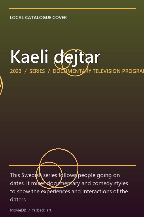 Kaeli dejtar poster