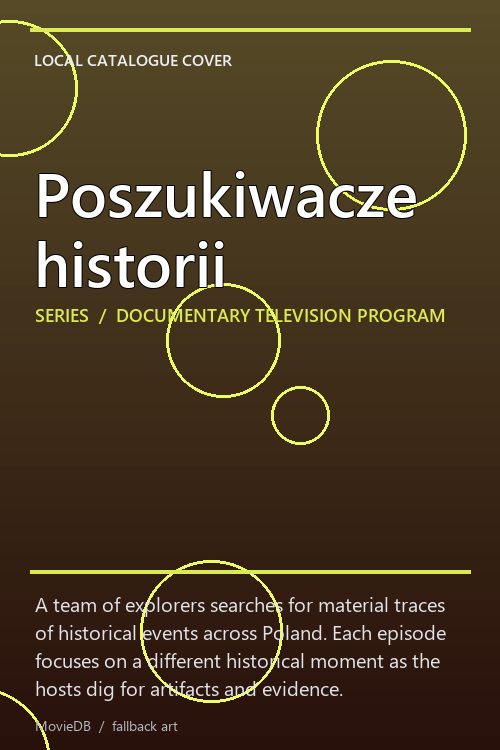 Poszukiwacze historii poster