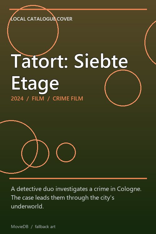 Tatort: Siebte Etage poster