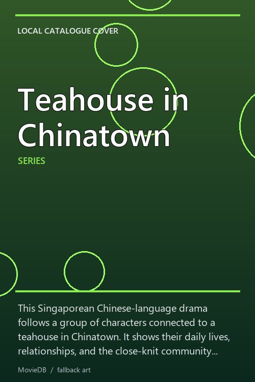 Teahouse in Chinatown poster