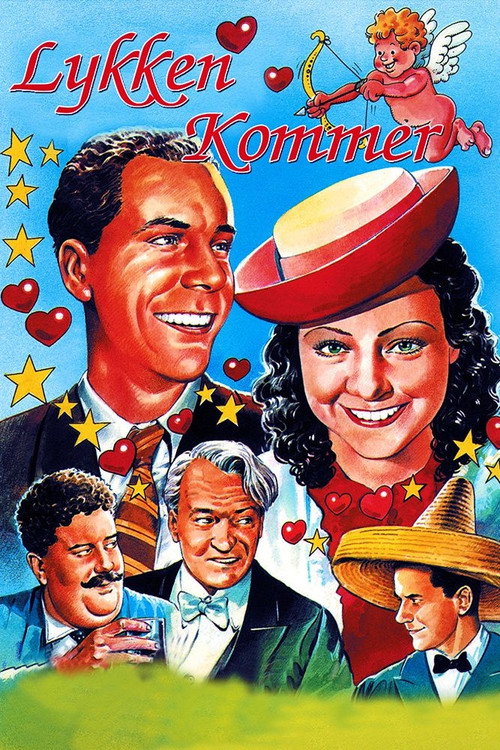Lykken kommer poster