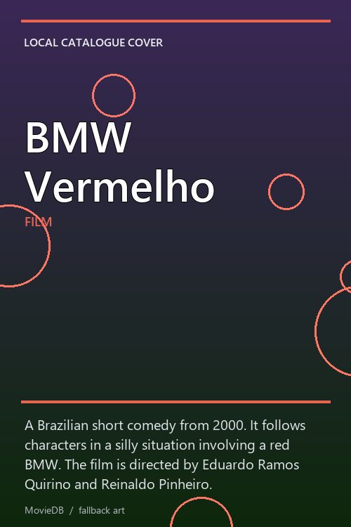 BMW Vermelho poster