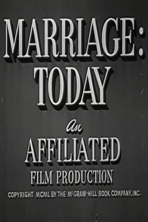 Marriage Today poster