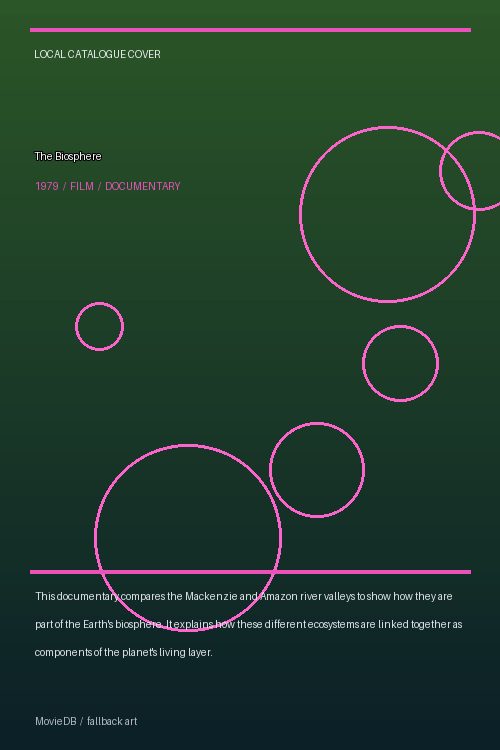 The Biosphere poster