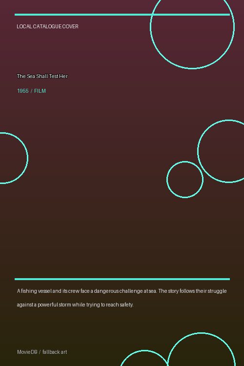 The Sea Shall Test Her poster