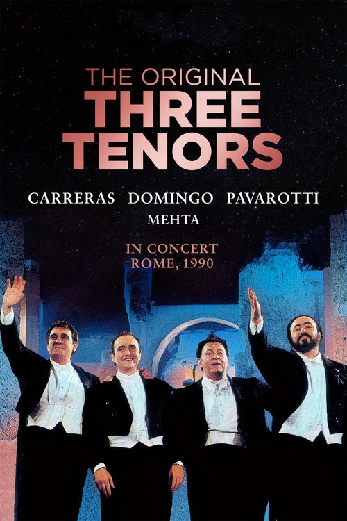 Carreras Domingo Pavarotti in Concert poster